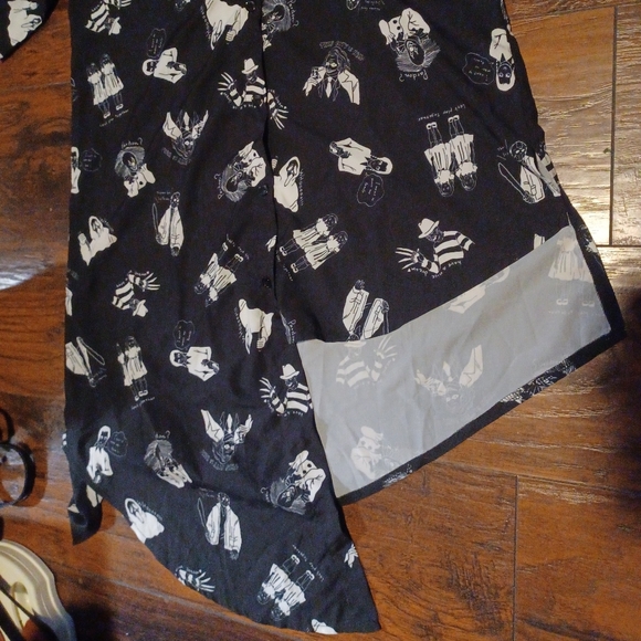 Japanese Brand Streetwear DRUG HONEY HTF Horror Buttoned Shirt - Picture 2 of 5